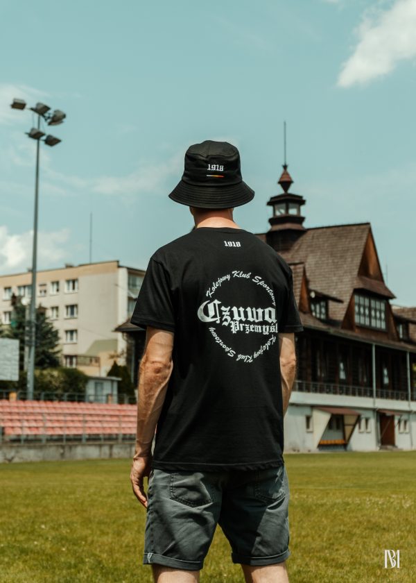 T-shirt Kibica Czuwaj Przemyśl |  Black/White PRZEDSPRZEDAŻ - obrazek 2