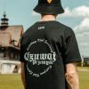 T-shirt Kibica Czuwaj Przemyśl |  Black/White PRZEDSPRZEDAŻ