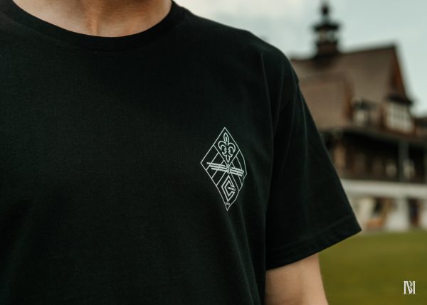 T-shirt Kibica Czuwaj Przemyśl |  Black/White PRZEDSPRZEDAŻ - obrazek 4