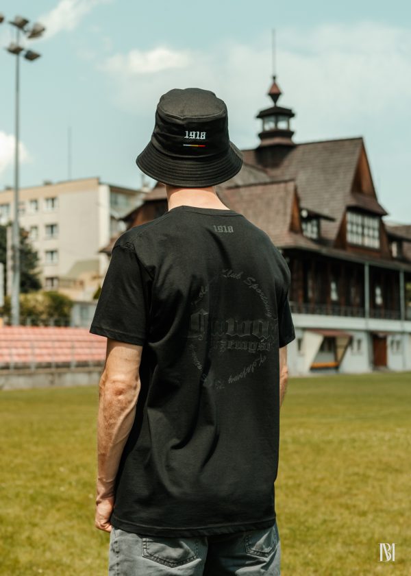 T-shirt Kibica Czuwaj Przemyśl |  Black/Black PRZEDSPRZEDAŻ - obrazek 2