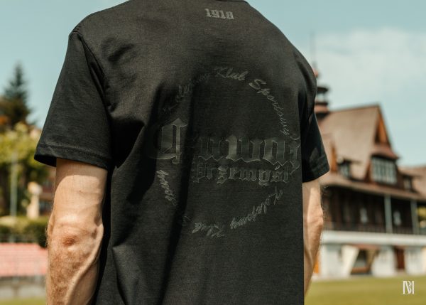 T-shirt Kibica Czuwaj Przemyśl |  Black/Black PRZEDSPRZEDAŻ