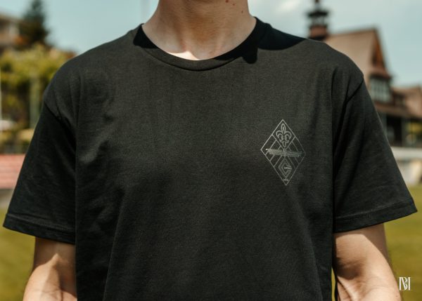 T-shirt Kibica Czuwaj Przemyśl |  Black/Black PRZEDSPRZEDAŻ - obrazek 3