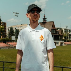 Koszulka Polo Czuwaj Przemyśl |  Biała