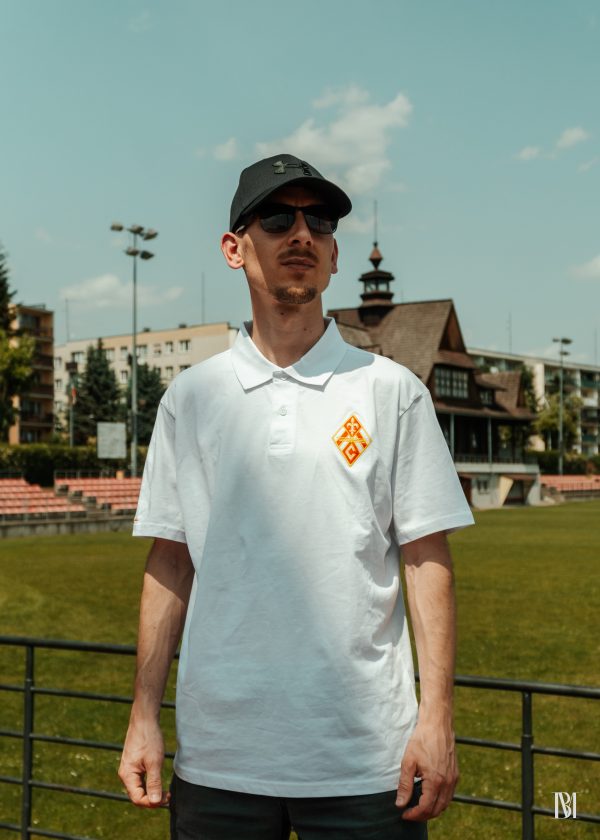 Koszulka Polo Czuwaj Przemyśl |  Biała PRZEDSPRZEDAŻ